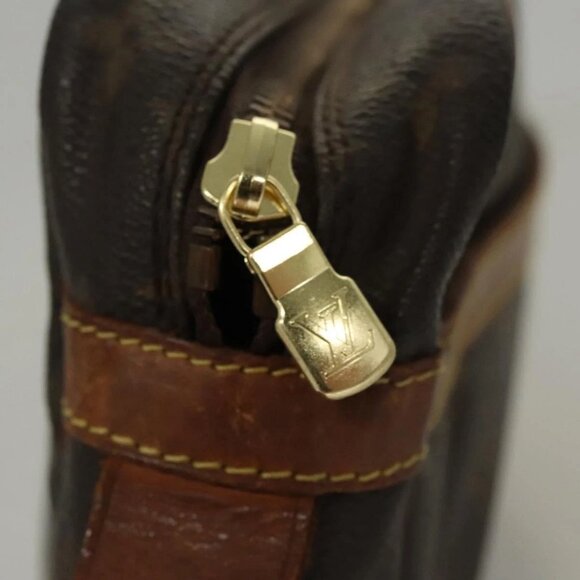 LOUIS VUITTON Monogram Compiegne 28 Clutch Bag M51845 LV Auth th5799 - Picture 11 of 16